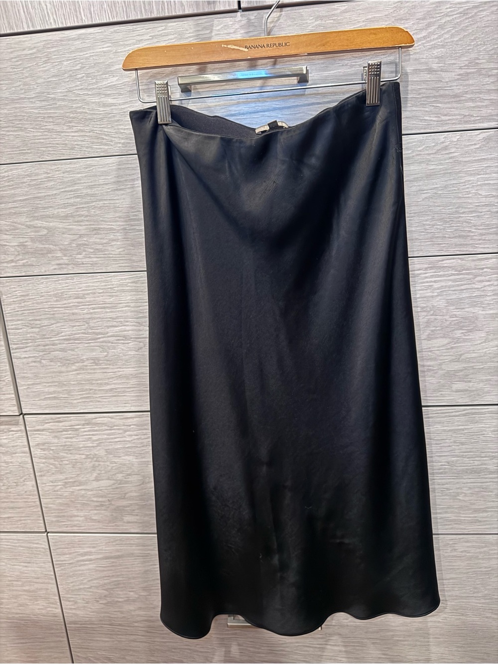 Lilla P Black Midi Skirt